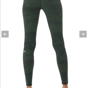 Alo high waist camo vapor leggings